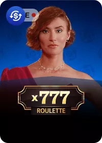 x777 Roulette live dealer table