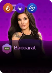 Baccarat live dealer table